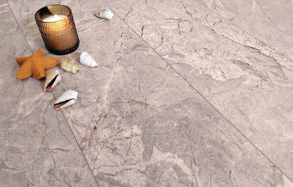 Кварц виниловое покрытие Stone Floor MSPC Травертин Античный