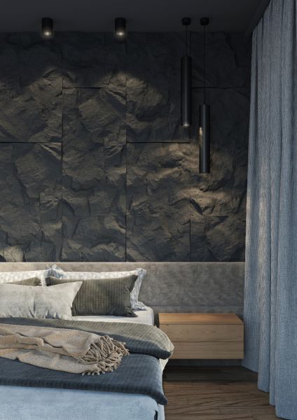 Стеновая панель под покраску Bello Deco C001-1 PU 1200x600x60