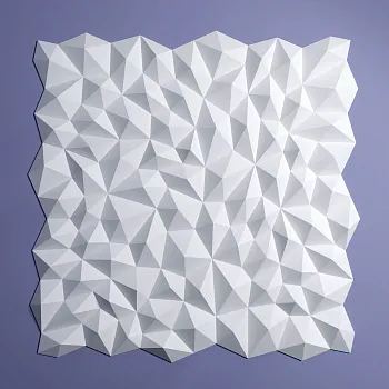Стеновая панель 3D под покраску Bello Deco СП 15 500×500×22