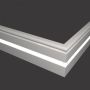 Плинтус Evrowood МДФ Белый PN 030 Led  2000×80×16