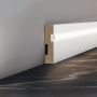 Плинтус Evrowood МДФ Белый  PN 021 Led  2000×70×16