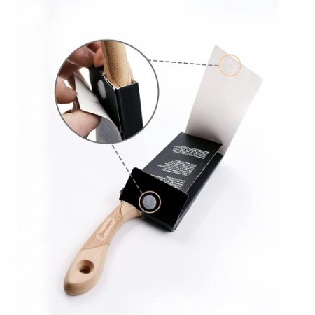 Кисть плоская DOBERMAN X1000 скошенная 10298 63,5 мм