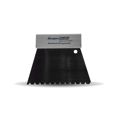 Зубчатый шпатель для нанесения паркетного клея «Berger Bond Zahnspachtel» В11