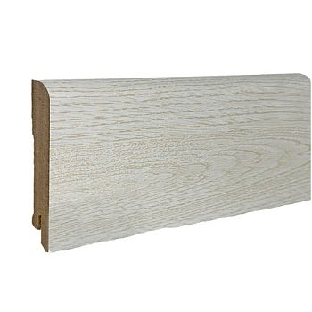 Плинтус МДФ ламинированный DeArtio Дуб кремовый B302-03 2050×80×16