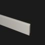 Плинтус Evrowood МДФ Белый  PN 050  2000×80×12