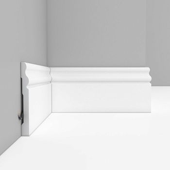 Плинтус под покраску Decomaster Артпрофиль A015 2000×96×13