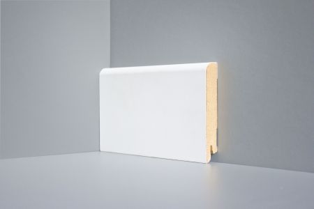 Плинтус DeARTIO Ламинированный Белый 100х16 U102-100