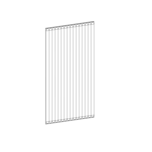 Стеновая панель под покраску Orac Decor W215 Hill Bead 500×800×15