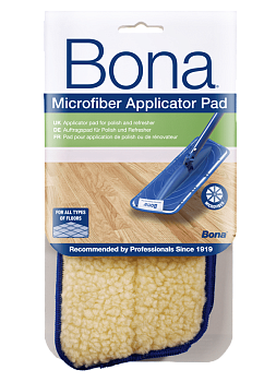 Паркетная химия Bona Средства по уходу Насадка (Пад) Bona Applicator Pad для швабры из микрофибры