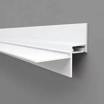 Профиль теневой потолочный для подсветки Modern Decor Белый  муар 2500мм