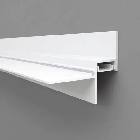 Профиль теневой потолочный для подсветки Modern Decor Белый  муар 2500мм