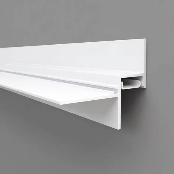 Профиль теневой потолочный для подсветки Modern Decor Белый  муар 2500мм