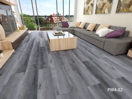 Кварц виниловое покрытие Aspenfloor Premium wood XL Дуб Аляска  PW4-02