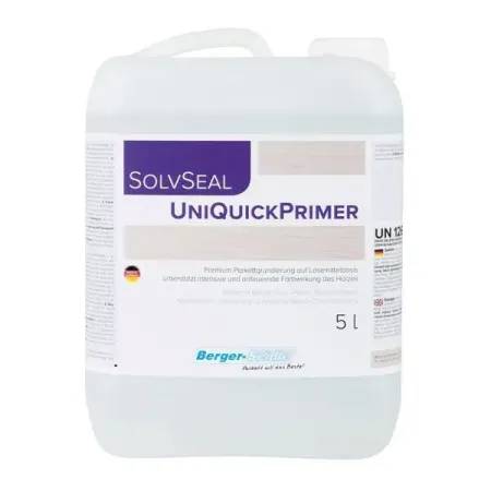Грунтовка для паркета Berger-Seidle SolvSeal UniQuickPrimer спиртовая 5 л