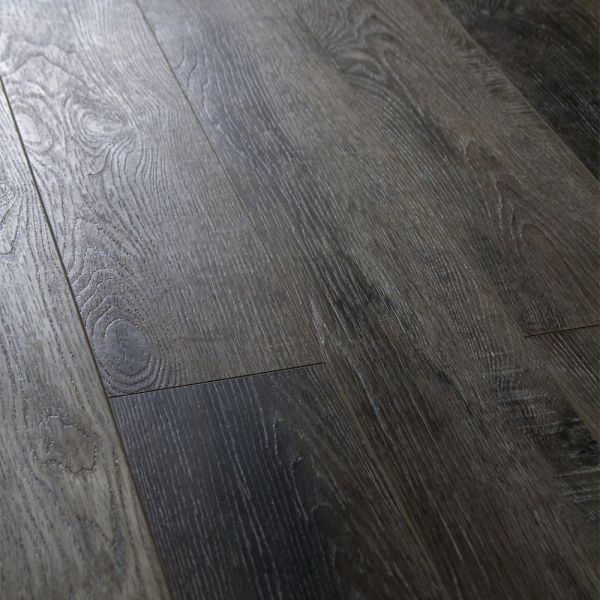 Кварц виниловое покрытие Planker SPC Rockwood Дуб Оникс 1001