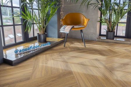 Кварц виниловое покрытие Aquafloor Parquet Glue AF2504PG