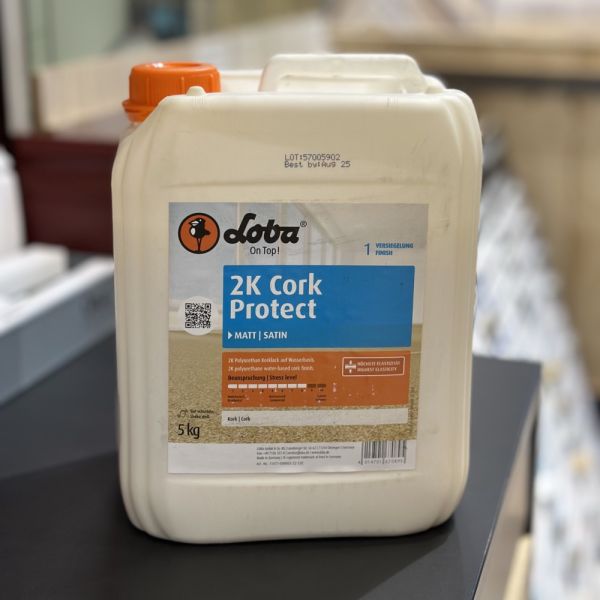 Лак для пробки Loba 2K Cork Protect матовый 5 л