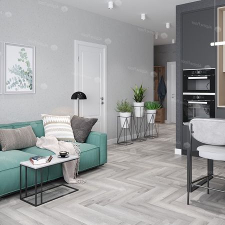 Клеевая Parquet LVT Дуб Лейтена ЕСО 16-18 венгерская елка 590×118×2,5