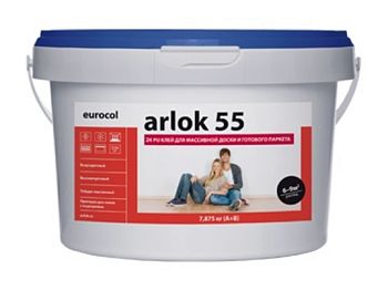 Паркетная химия Eurocol Eurocol 2-компонентный Arlok 55 10кг