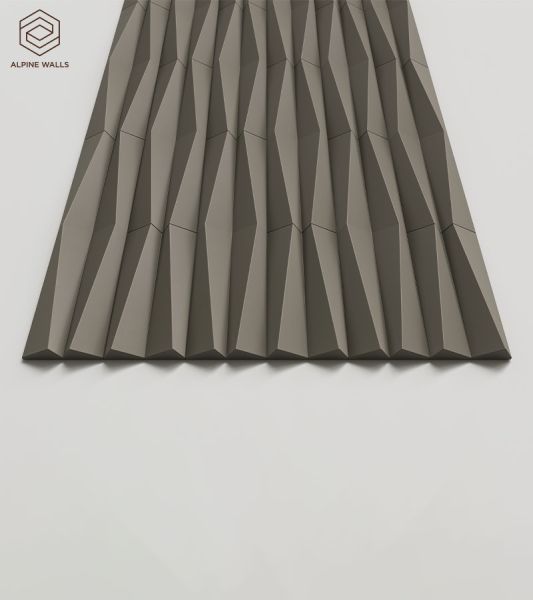 Стеновая панель под покраску Alpine Walls Geometrium  ECOGR0204G  1200*600*25