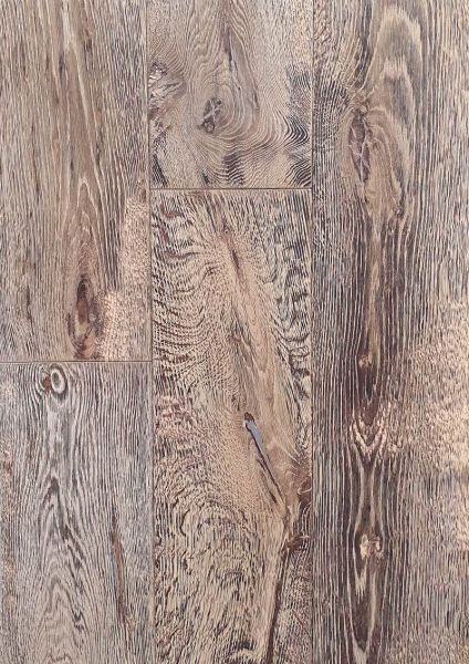 Инженерная доска Hajnowka Дуб BORTNIK R Обжиг, искусственное состаривание