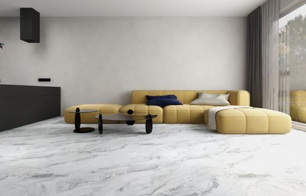 Кварц виниловое покрытие Stone Floor Жемчужный Мрамор DCD1-3 MP