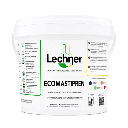 Lechner ECOMASTIPREN Контактный клей для покрытий из пробки и ПВХ 5кг