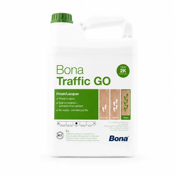 Лак Bona Traffic GO   5 л Матовый