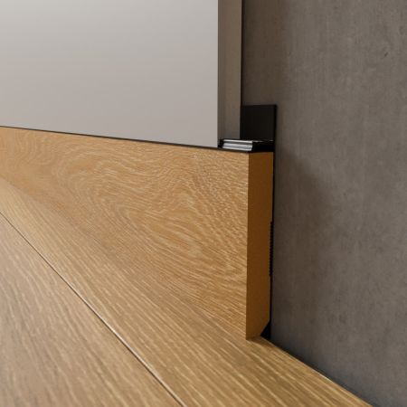 МДФ Вставка Шпон в скрытый плинтус 12х70х2700мм