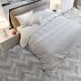 Пробковые полы Corkstyle Chevron Silver 1235×305×10