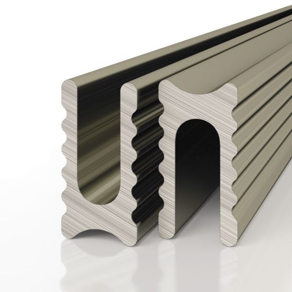 Разделительный профиль D009 анодированный бронзовый