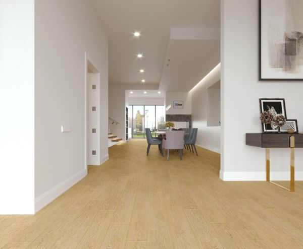 Кварц виниловое покрытие CM Floor ScandiWood 14 Дуб Виски 1220x180x5мм