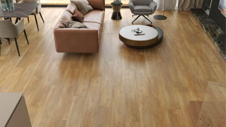 Инженерная кварц-виниловая плитка Alpine Floor Premium 12 Дуб Модерн ECO 24-2 1524×228×12