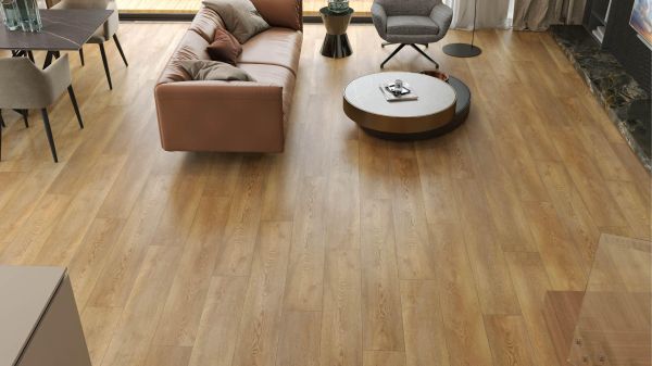 Инженерная кварц-виниловая плитка Alpine Floor Premium 12 Дуб Модерн ECO 24-2 1524×228×12