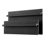 Теневой профиль Черный  13,3х60х2050мм
