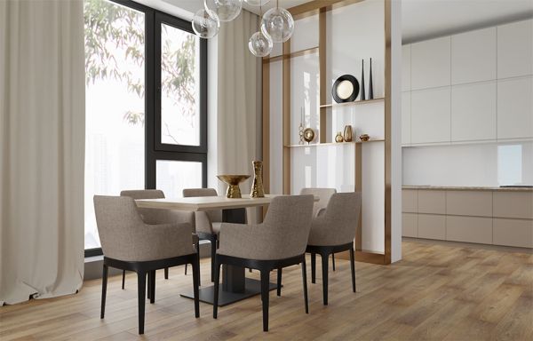 Кварц виниловое покрытие Stone Floor MSPC Дуб Тихий вечер 91799-5 MP