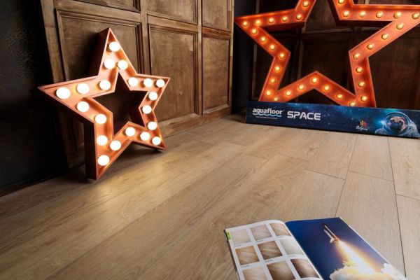 Кварц виниловое покрытие Aquafloor Space AF4054SPC