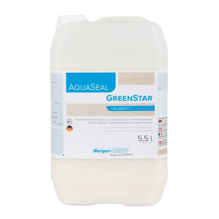 Лак Aqua-Seal GreenStar Двухкомпонентный экологичный полиуретановый лак