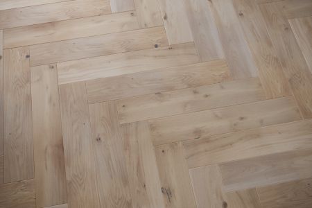 Инженерная доска Legend Елочка Дуб White coffe