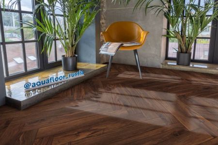 Кварц виниловое покрытие Aquafloor Parquet Plus AF6025PQN