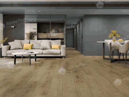 Инженерная кварц-виниловая плитка Alpine Floor Premium 12 WPC Дуб Альто ECO 24-1 1524×229×12
