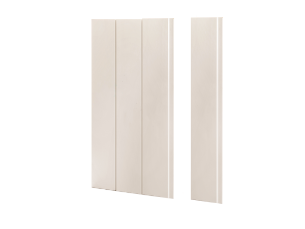 Ликорн Стеновая панель Скандинавская МДФ Кремовая матовая