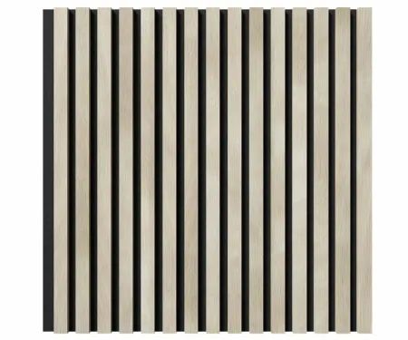 Стеновая панель акустическая Cosca Decor Сканди Ясень Кристалл черный войлок 600×600×19