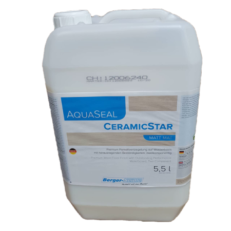Лак Aqua-Seal CeramicStar Двухкомпонентный полиуретановый лак 5,5л
