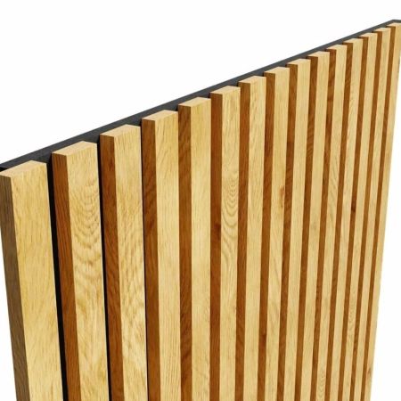 Стеновая панель акустическая Cosca Decor Сканди Дуб Медный черный войлок 600×600×19