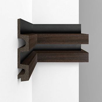 Стеновая панель Decomaster Eco Line D302-438D Махагон 2900×122×21