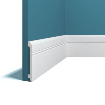 Плинтус под покраску Перфект Плюс P43 2000×106×13