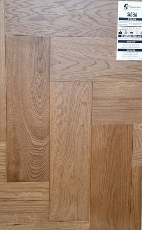 Паркетная доска Hajnowka Дуб Sabbia лак