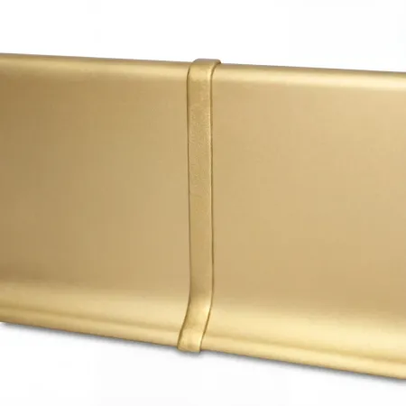 Соединитель алюминиевый для плинтуса Modern Decor Золото