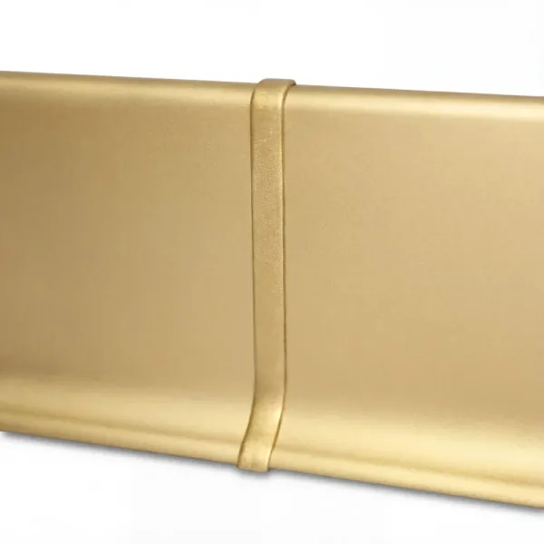 Соединитель алюминиевый для плинтуса Modern Decor Золото